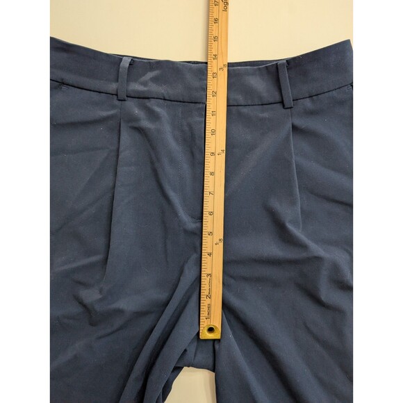 Loft Peyton Trouser Pants in Bi-Stretch Navy Blue Size 10 - Picture 7 of 11
